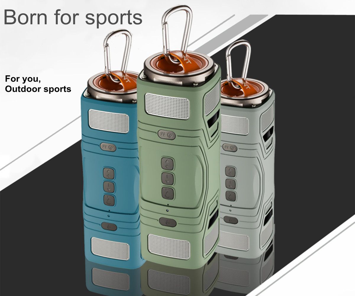 Mountaineering-LED-Flashlight-Carabiner-Waterproof-Dust-proof-2200mAh-Portable-bluetooth-Speaker-999765