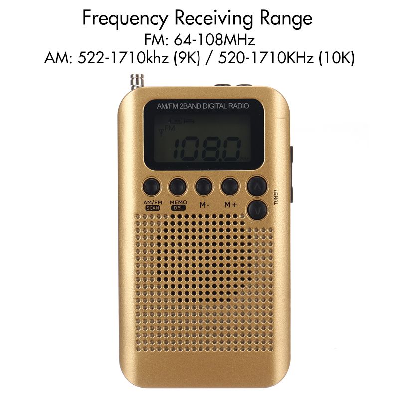 Portable-Digital-FM-AM-Radio-LCD-2-Bands-Stereo-Mini-Receiver-Off-road-Enthusiasts-Jogging-1443971