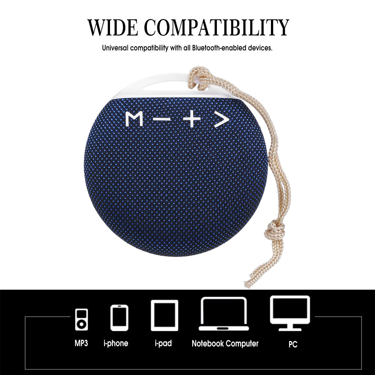 Portable-Mini-Outdoor-Wireless-bluetooth-Stereo-Cloth-Speaker-with-Lanyard-Strap-Microphone-Support--1299705