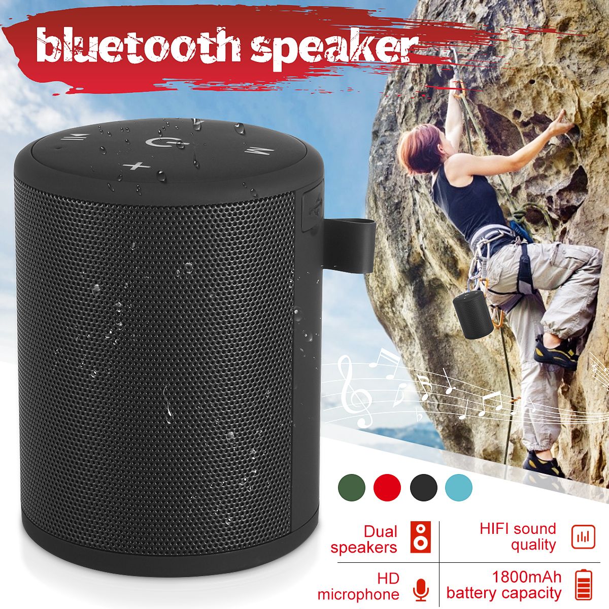 Portable-Wireless-bluetooth-Speaker-HiFi-Dual-Driver-Stereo-1800mAh-Climbing-Sports-Outdoors-Speaker-1627074