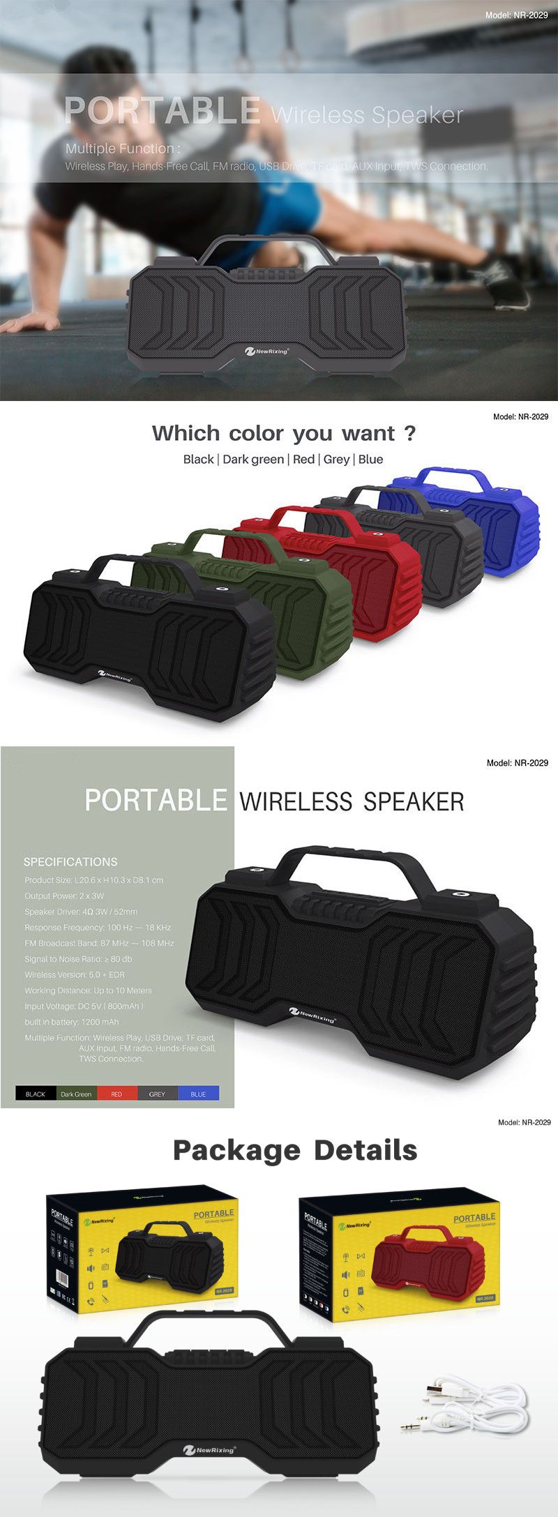 Portable-bluetooth-50-Subwoofer-Speaker-Wireless-Bass-Waterproof-Handsfree-Soundbar-with-TWS-Conncec-1556487