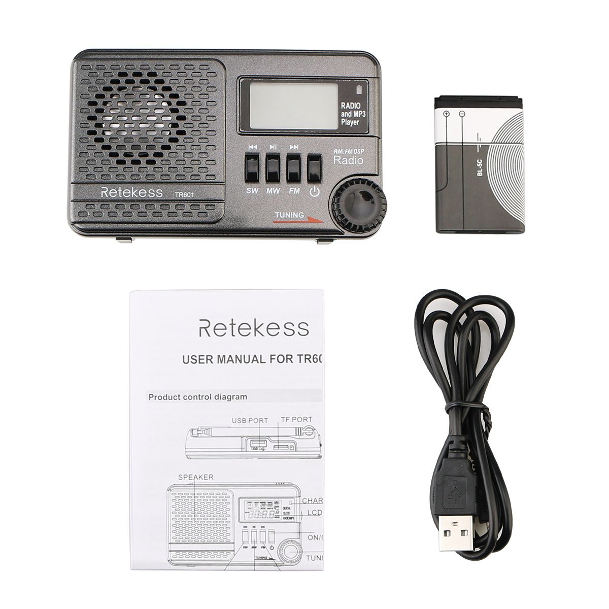 Retekess-F9216A-TR601-Digital-Display-Radio-with-FM-AM-for-Family-Camping-Outdoor-1451974