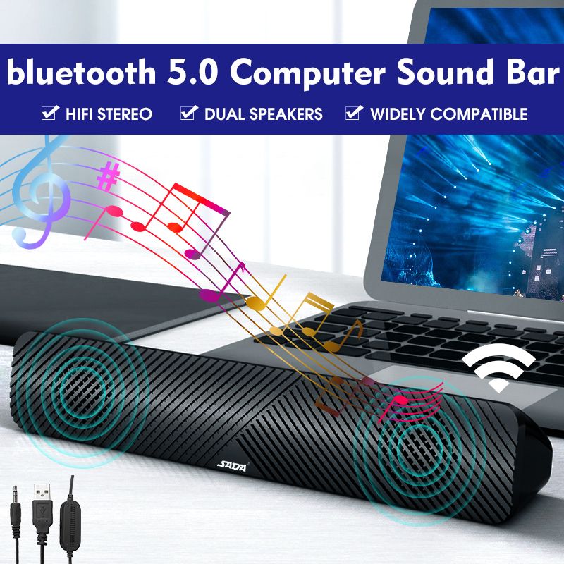 SADA-V-108-Computer-bluetooth-50-Sound-Bar-HiFi-Stereo-USB-Powered-Multimedia-Speaker-Office-Home-Sp-1683000