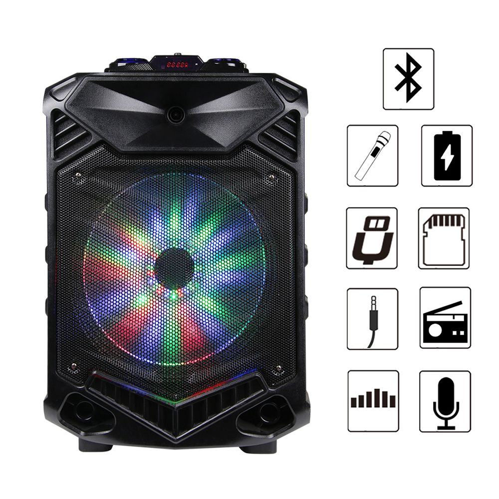 Shinco-PI12-Bluetooth-Speakers-DJ-Light-Speaker-High-Power-Column-12-innch-Woofer-Portable-Karaoke-S-1763188