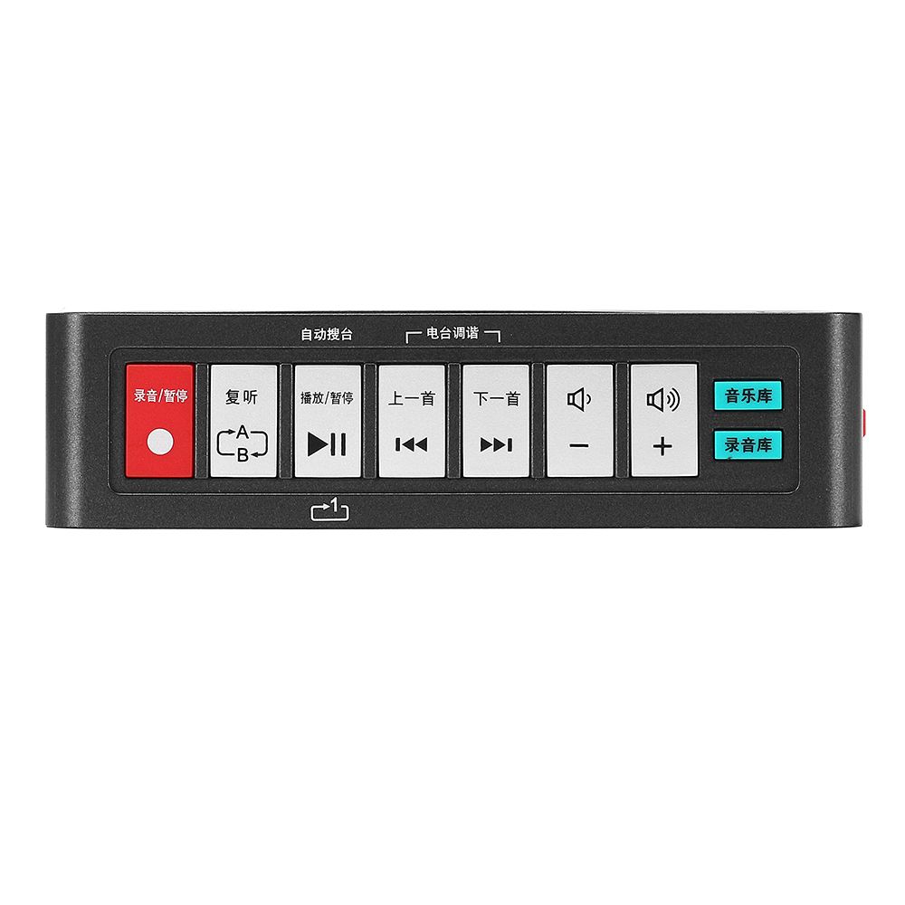 Tecsun-ICR-100-Voice-Recorder-A-B-Repeat-FM-Radio-Receiver-Support-TF-Card-USB-AUX-1291359