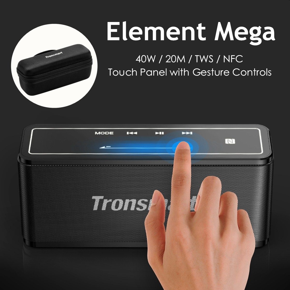 Tronsmart-Element-Mega-40W-Wireless-bluetooth-Speaker-NFC-TWS-Stereo-Touch-Panel-Aux-in-Speaker-1369990