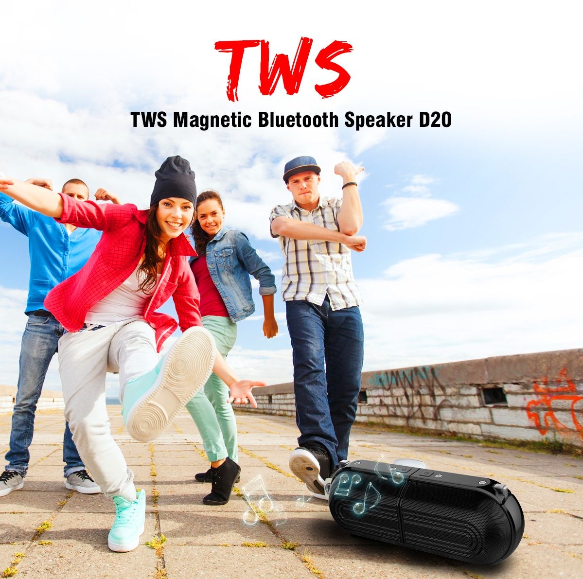 True-Wireless-Ovevo-D20-TWS-Magnetic-bluetooth-Speaker-20W-Dual-Speakers-Stereo-Portable-Speaker-1380861