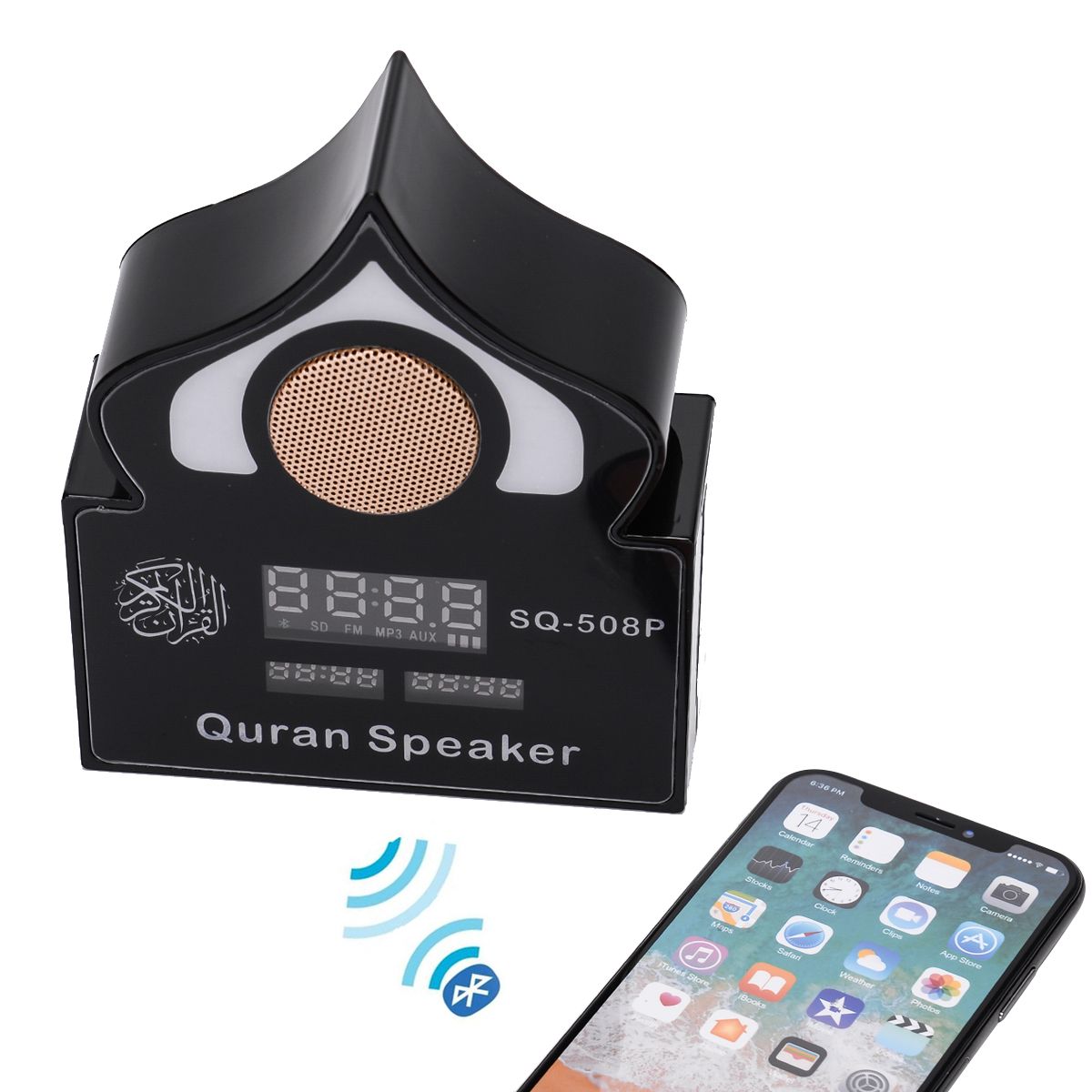 Wireless-bluetooth-Quran-Speaker-Alarm-Clock-Variable-Color-Light-Music-Speaker-With-Mic-1383962