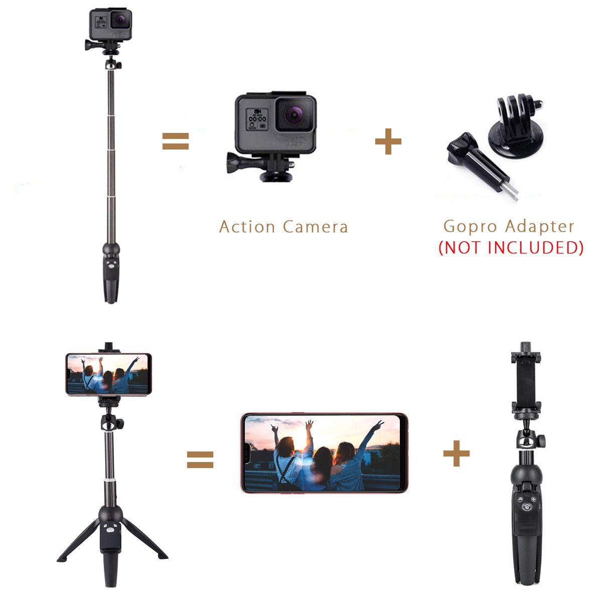 Mini-Versatile-Car-Sports-Camera-bluetooth-Selfie-Stick-Tripod-1363824