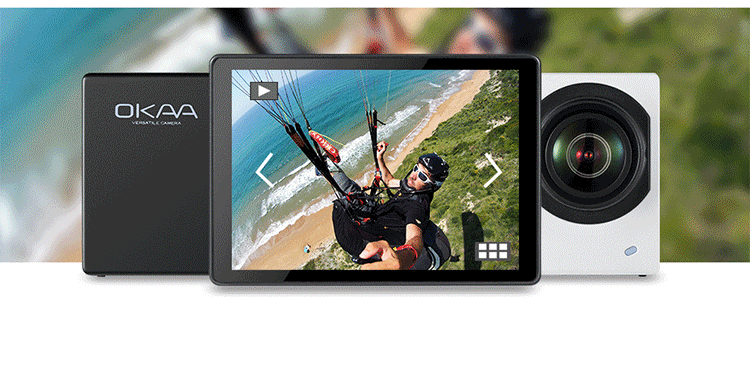 OKAA-V2-Sports-Action-Camera-DVR-4K-16-Million-Pixels-20-inch-Touch-Screen-1056005