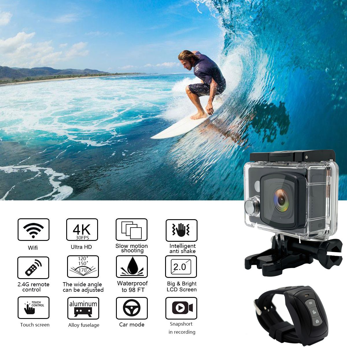 SJ9100-Pro-4K-WiFi-25D-Retina-Touch-Screen-Waterproof--FPV-Sport-Camera-Remote-Control-1485749