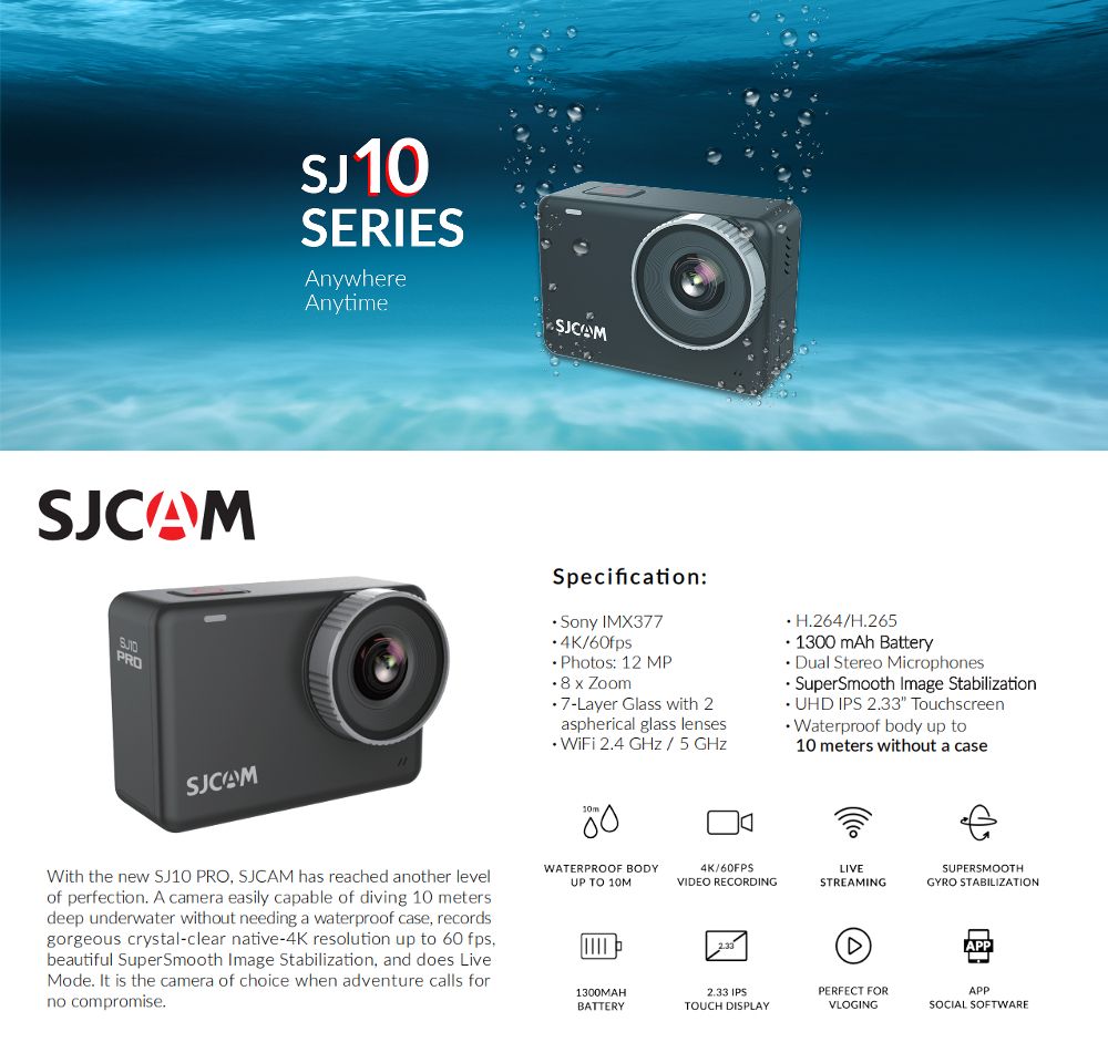 SJCAM-SJ10-Pro-4K-60FPS-WiFi-Remote-Action-Camera-Waterproof-Touch-Screen-Gyro-EIS-Recording-DV-Dash-1740038