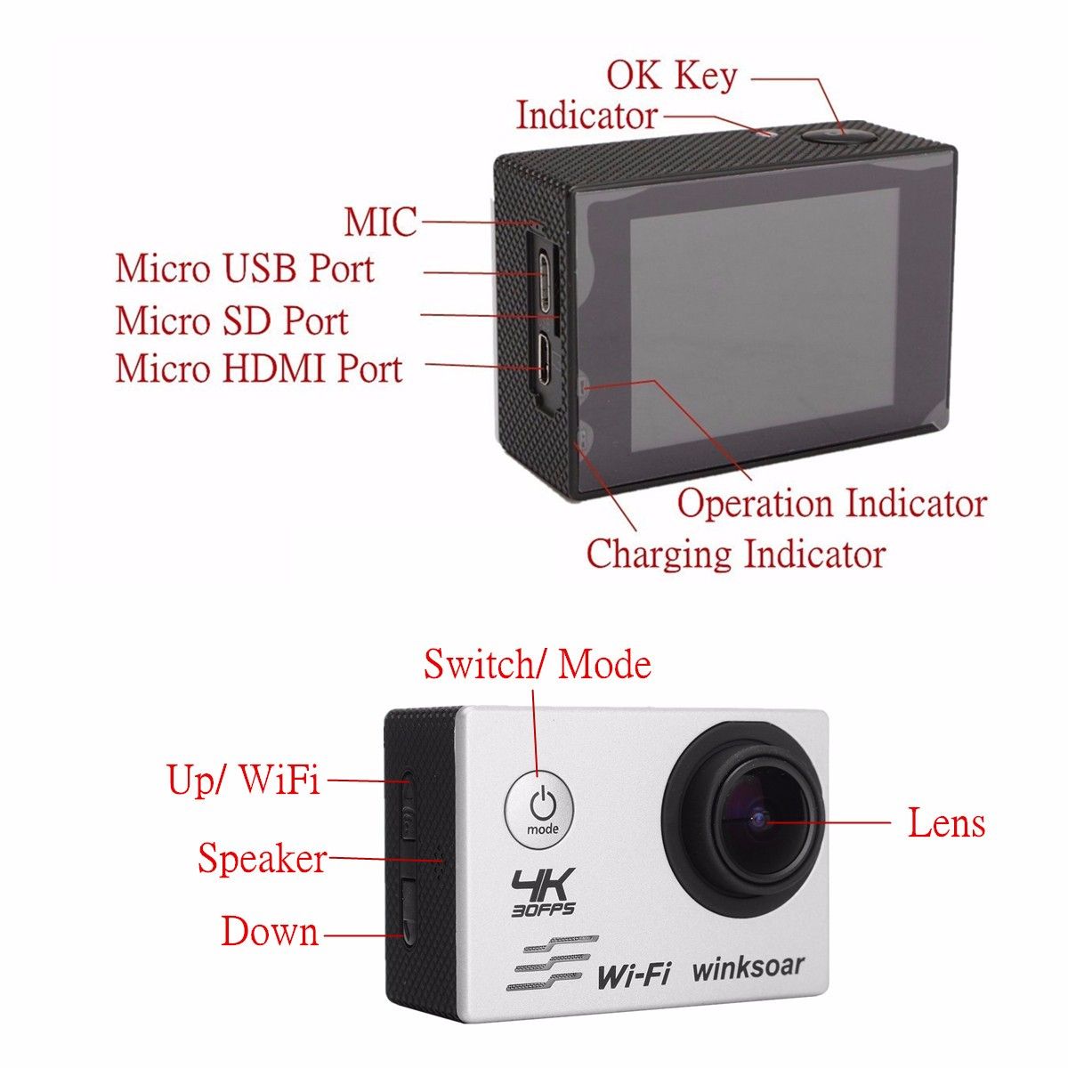 Waterproof-SJ8000-Ultra-4K-HD-1080P-WiFi-20Inch-LCD-Sport-Camera-Action-DV-1266124