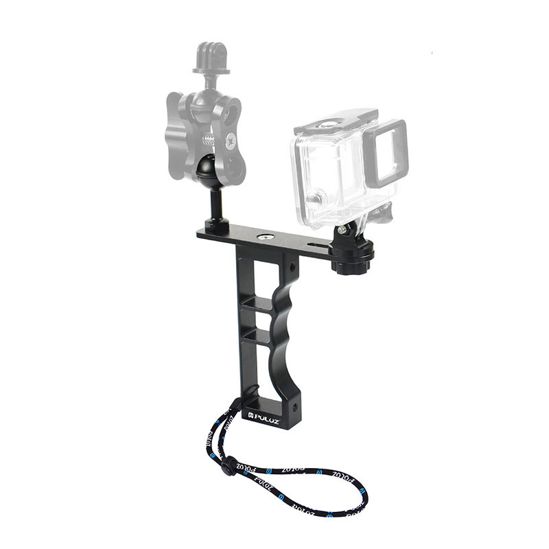 PULUZ-PU246B-Diving-Video-Light-Stand-Stabilizer-Mount-Holder-for-GoPro-Hero-DJI-OSMO-Pocket-Action--1569170