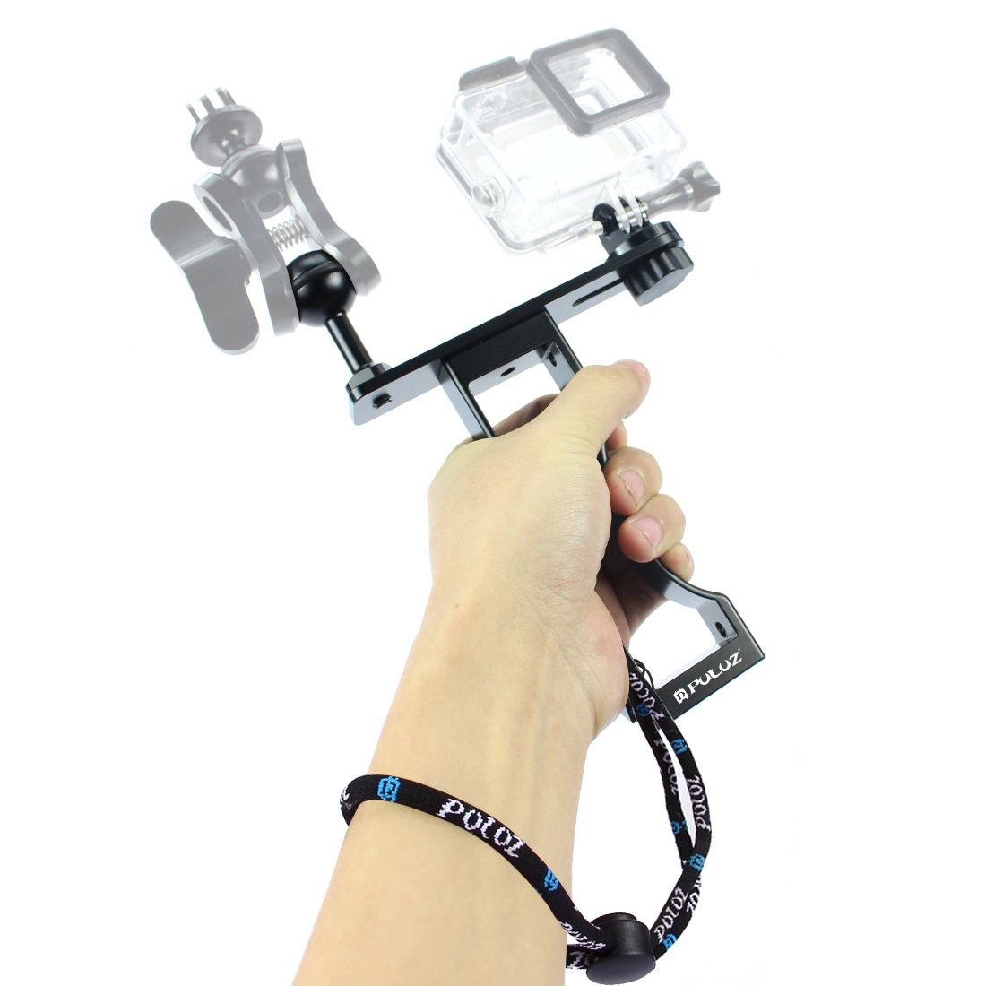 PULUZ-PU246B-Diving-Video-Light-Stand-Stabilizer-Mount-Holder-for-GoPro-Hero-DJI-OSMO-Pocket-Action--1569170
