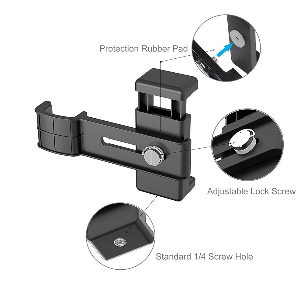 PULUZ-PU379-Holder-Phone-Clip-Fixing-Clamp-Mount-for-DJI-OSMO-Pocket-Gimbal-Sports-Camera-1481701