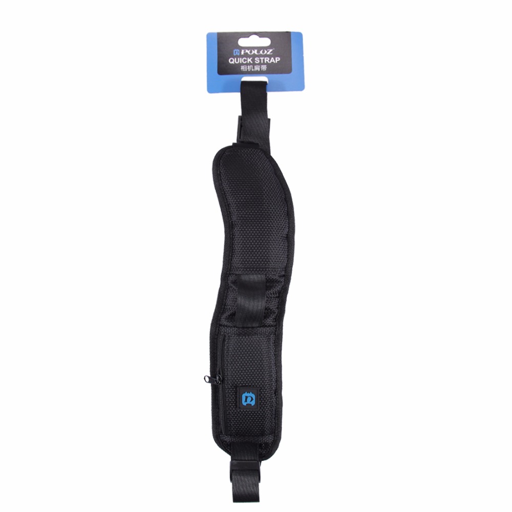 PULUZ-PU6001-Quick-Release-Anti-Slip-Soft-Nylon-Single-Shoulder-Camera-Neck-Strap-with-Metal-Hook-1177318