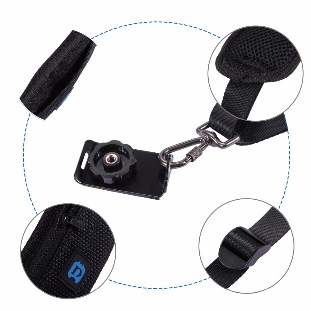 PULUZ-PU6001-Quick-Release-Anti-Slip-Soft-Nylon-Single-Shoulder-Camera-Neck-Strap-with-Metal-Hook-1177318