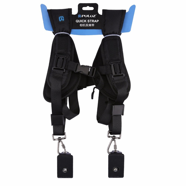 Quick-Release-Double-Harness-Soft-Pads-Decompression-Foam-Shoulder-Strap-Belt-for-DSLR-Cameras-1154291