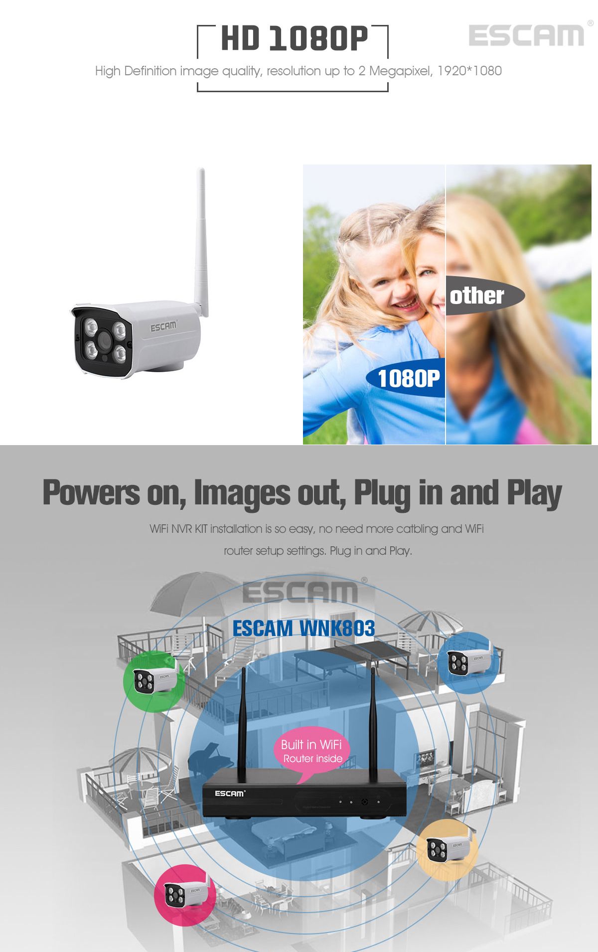 ESCAM-WNK803-8CH-1080P-Wireless-NVR-Kit-Outdoor-IR-WiFi-IP-Camera-Surveillance-Home-Security-System-1151446