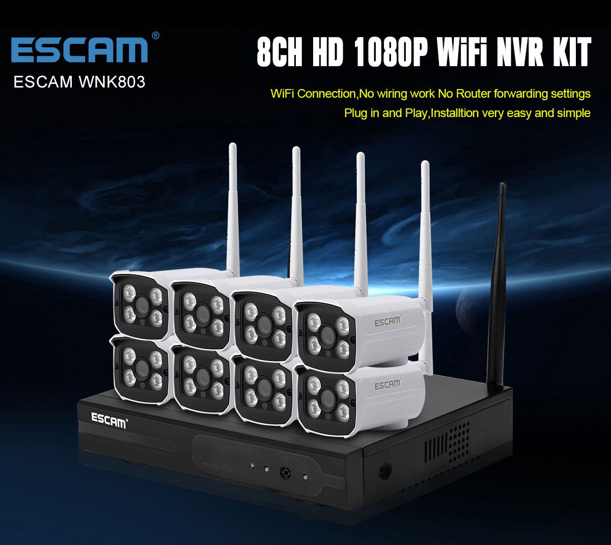 ESCAM-WNK803-8CH-1080P-Wireless-NVR-Kit-Outdoor-IR-WiFi-IP-Camera-Surveillance-Home-Security-System-1151446