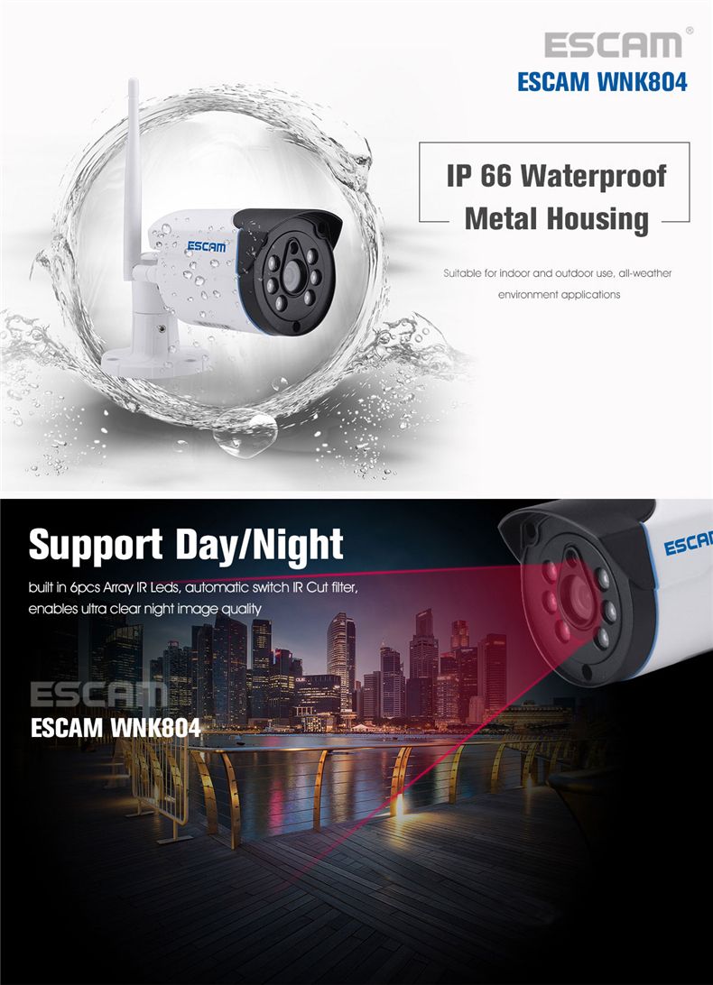 ESCAM-WNK804-8CH-1080P-Wireless-NVR-Kit-Outdoor-Night-Vision-IP-Bullet-Camera-Surveillance-System-1151447
