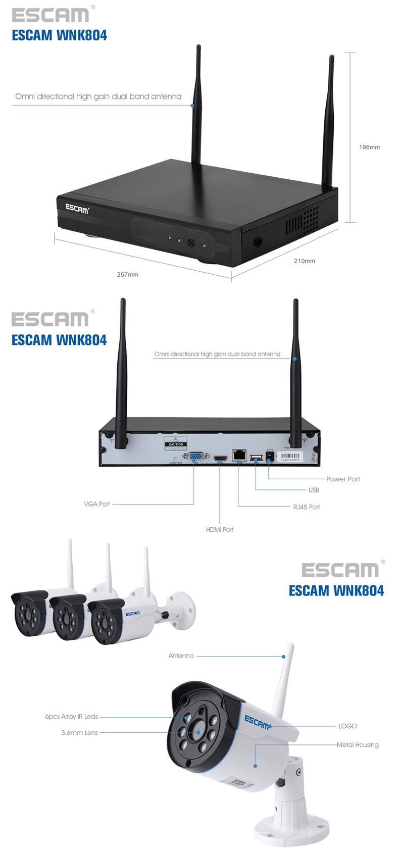 ESCAM-WNK804-8CH-1080P-Wireless-NVR-Kit-Outdoor-Night-Vision-IP-Bullet-Camera-Surveillance-System-1151447