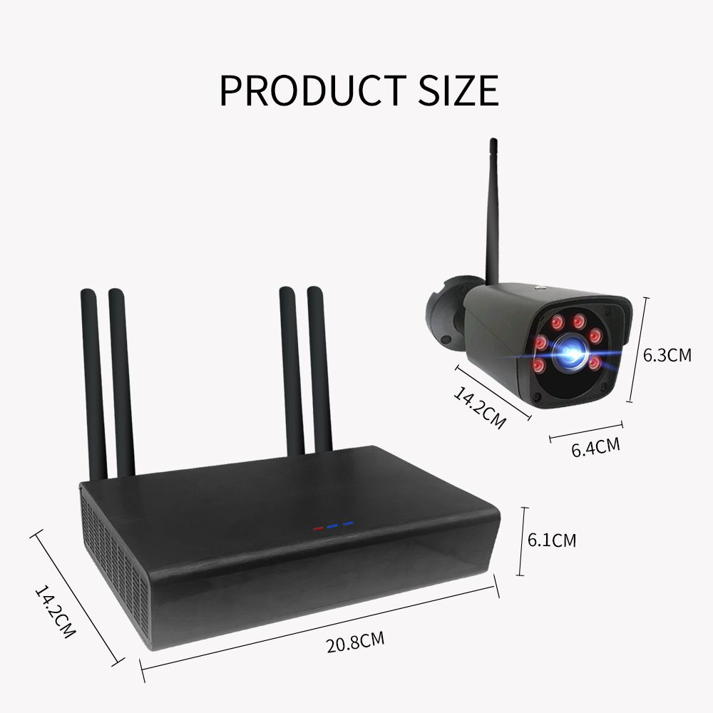 GUUDGO-4CH-20MP-1080P-Wireless-Black-Surveillance-Camera-System-Kits-outdoorIndoor-Weatherproof--P2P-1745110