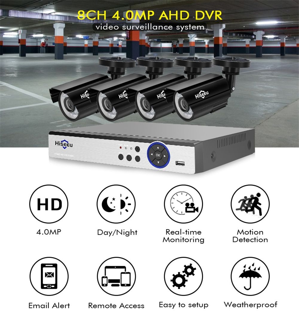 Hiseeu-4PCS-4MP-Outdoor-CCTV-Camera-System-8CH-AHD-DVR-Video-Security-Surveillance-System-Kit-1381899