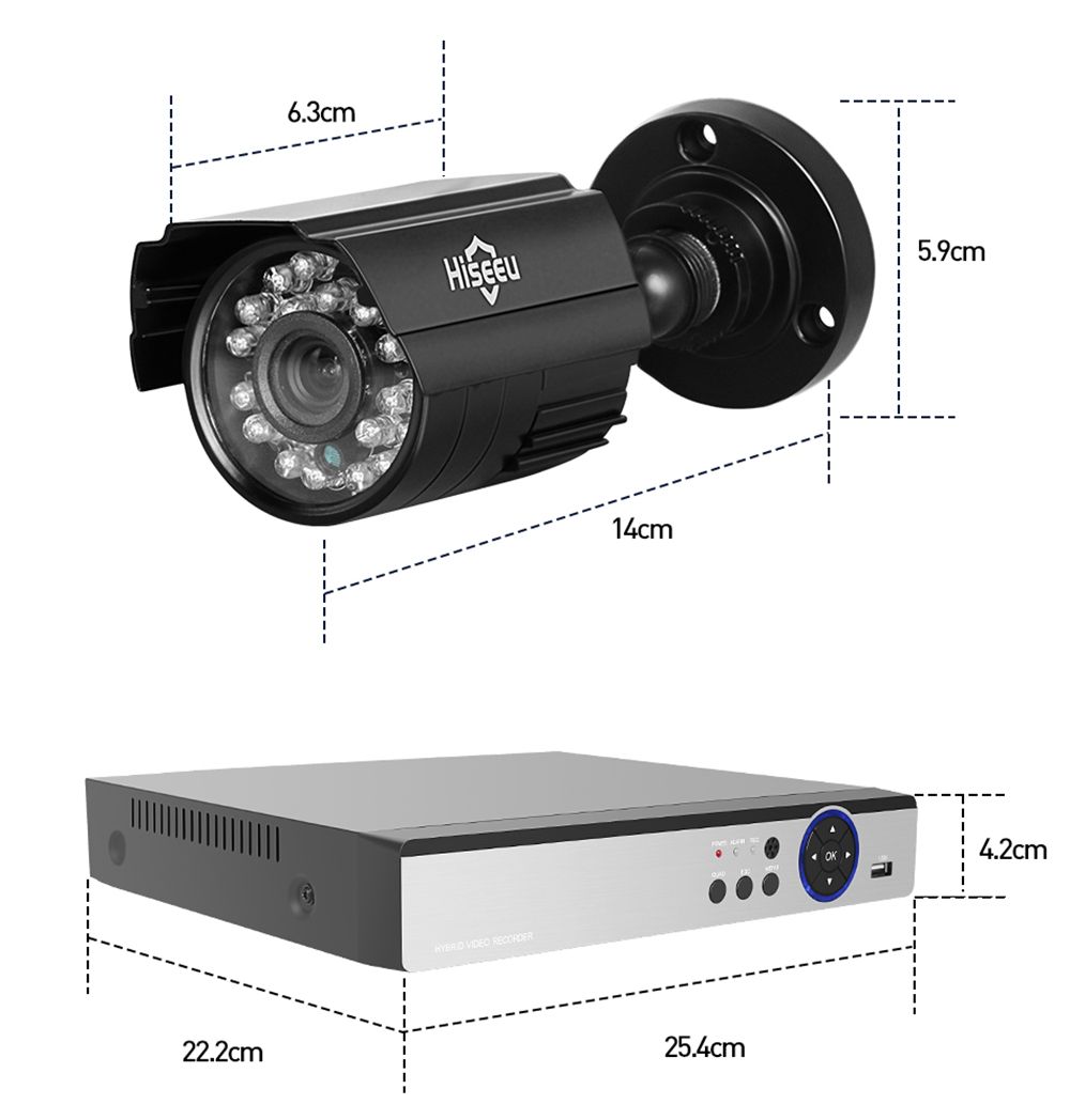 Hiseeu-4PCS-4MP-Outdoor-CCTV-Camera-System-8CH-AHD-DVR-Video-Security-Surveillance-System-Kit-1381899