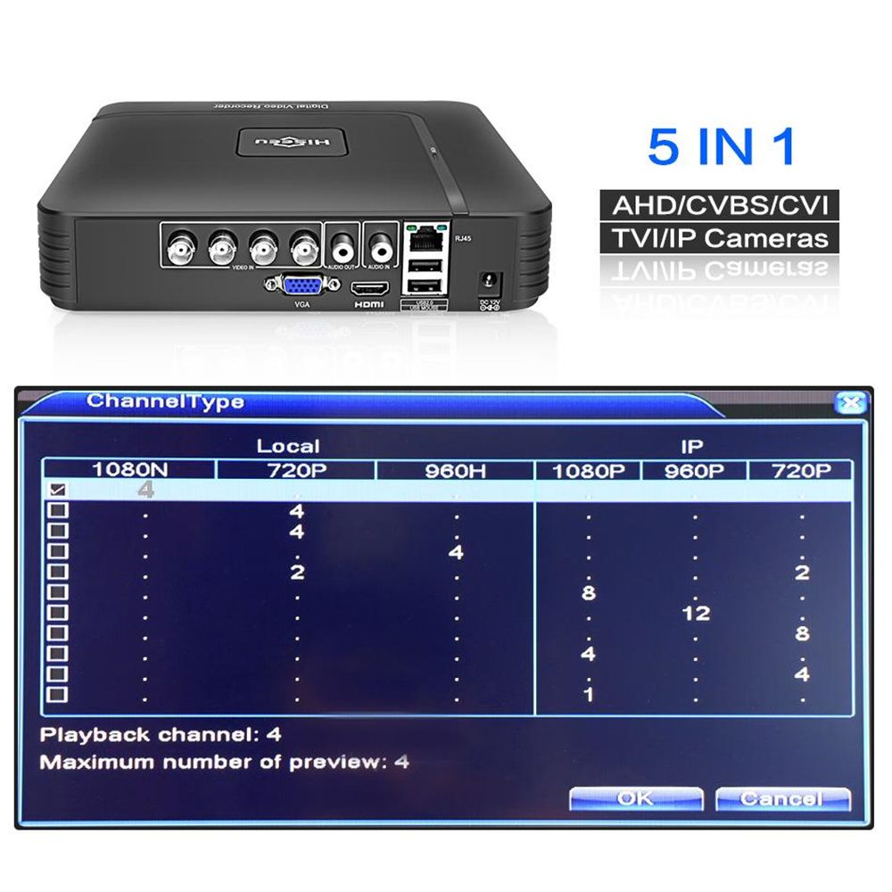 Hiseeu-HD-4CH-1080N-5-in-1-AHD-DVR-Kit-CCTV-System-2pcs-1080P-AHD-Waterproof-IR-Camera-P2P-Security--1382977