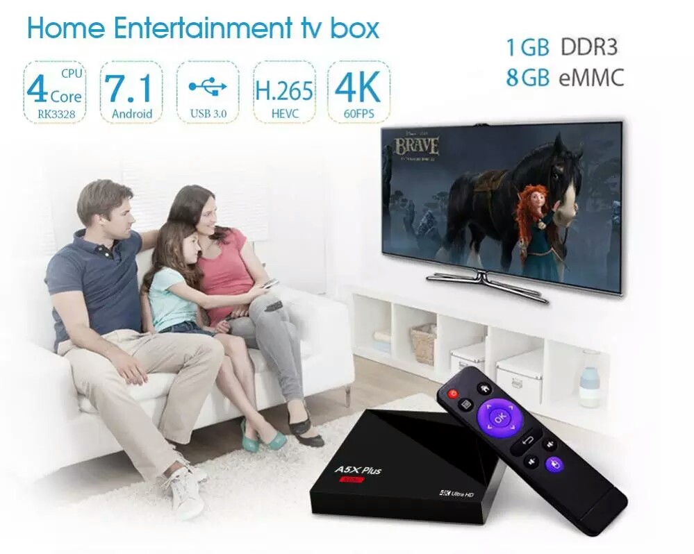 A5X-PLUS-RK3328-1GB-RAM-8GB-ROM-TV-Box-1152313