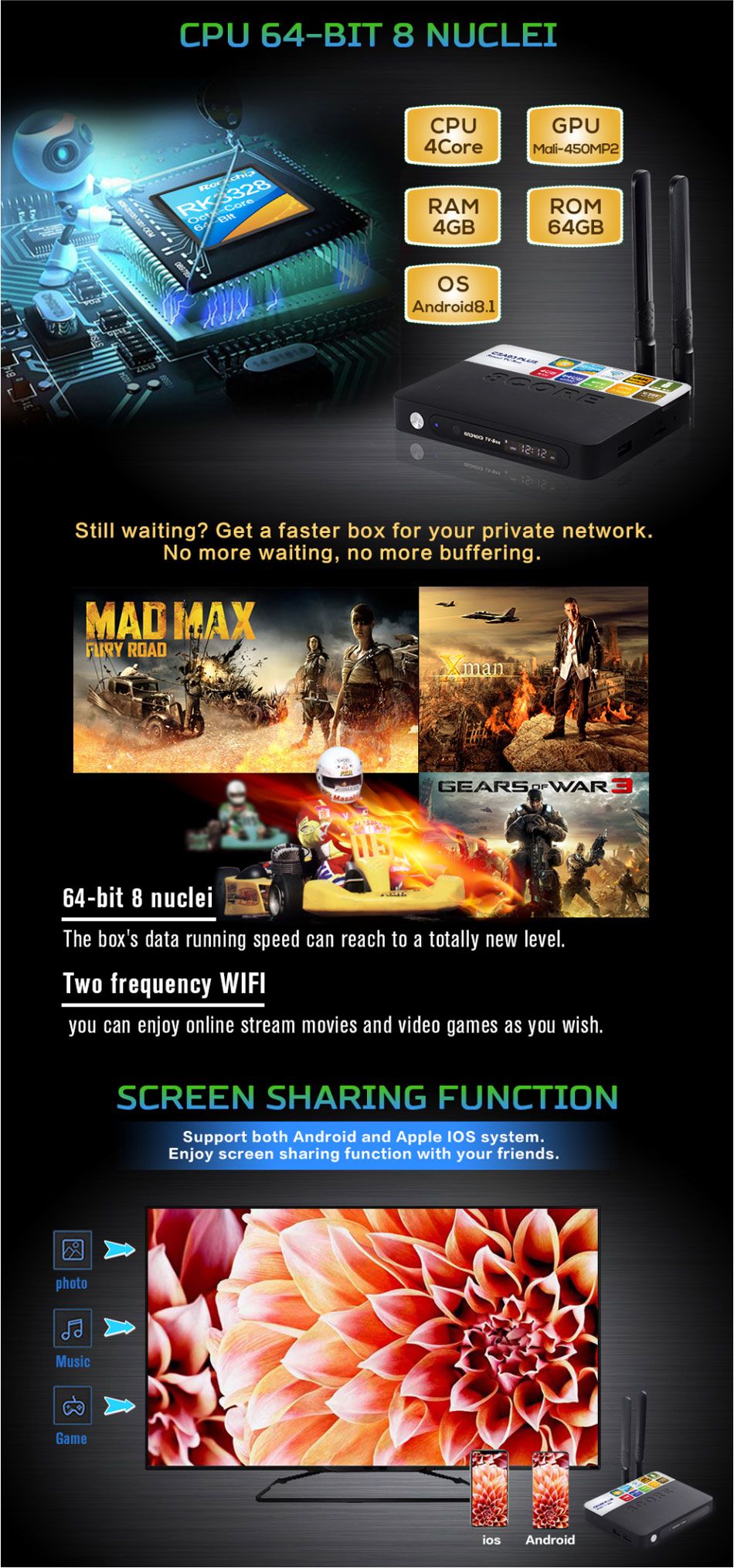 CSA93-Plus-RK3328-4GB-64GB-5G-WIFI-bluetooth-40-Android-4K-TV-Box-with-Time-Display-1436216