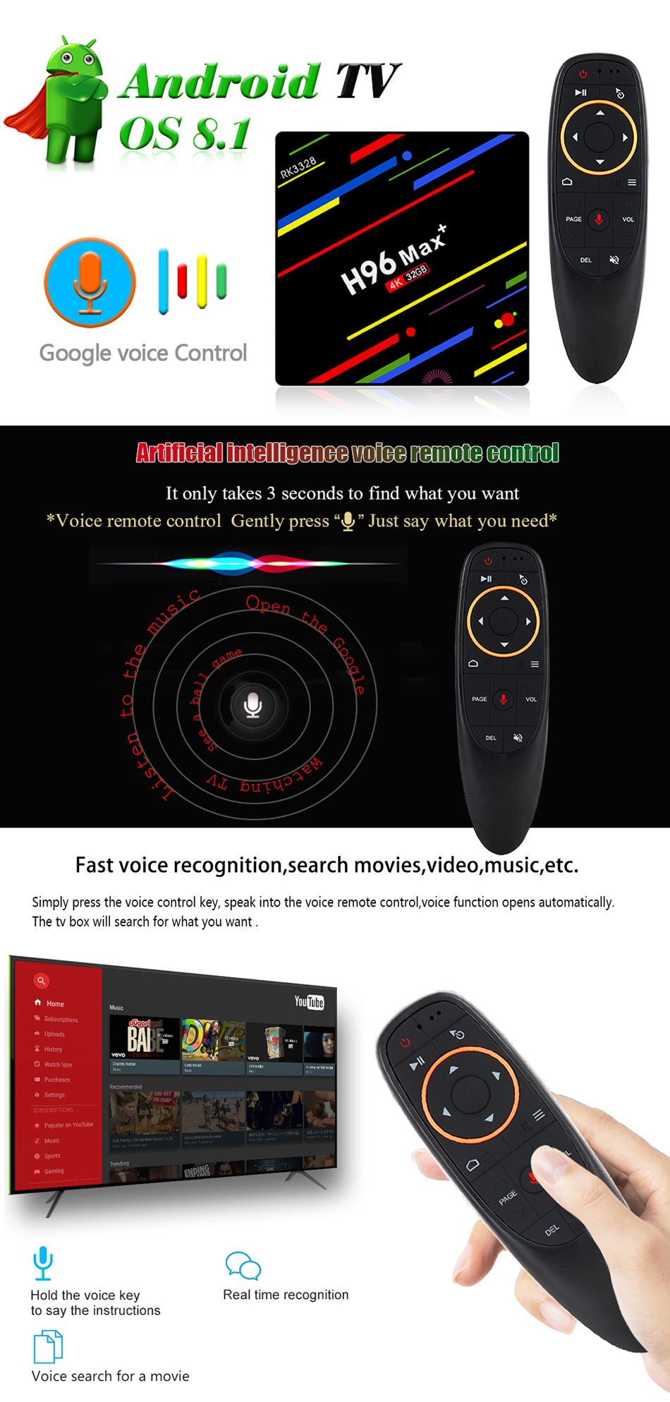 H96-Max-Plus-RK3328-4G32G-Android-81-USB30-Voice-Control-TV-Box-Support-HD-Netflix-4K-Youtube-1340733