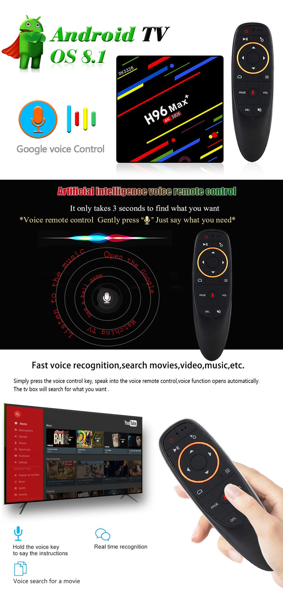 H96-Max-Plus-RK3328-4G64G-Android-81-USB30-Voice-Control-TV-Box-Support-HD-Netflix-4K-Youtube-1342459