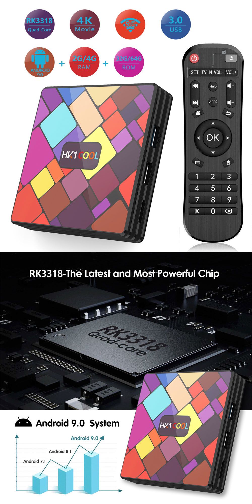 HK1-Cool-RK3318-4GB-RAM-128GB-ROM-5G-WIFI-bluetooth-40-Android-90-4K-TV-Box-1573180