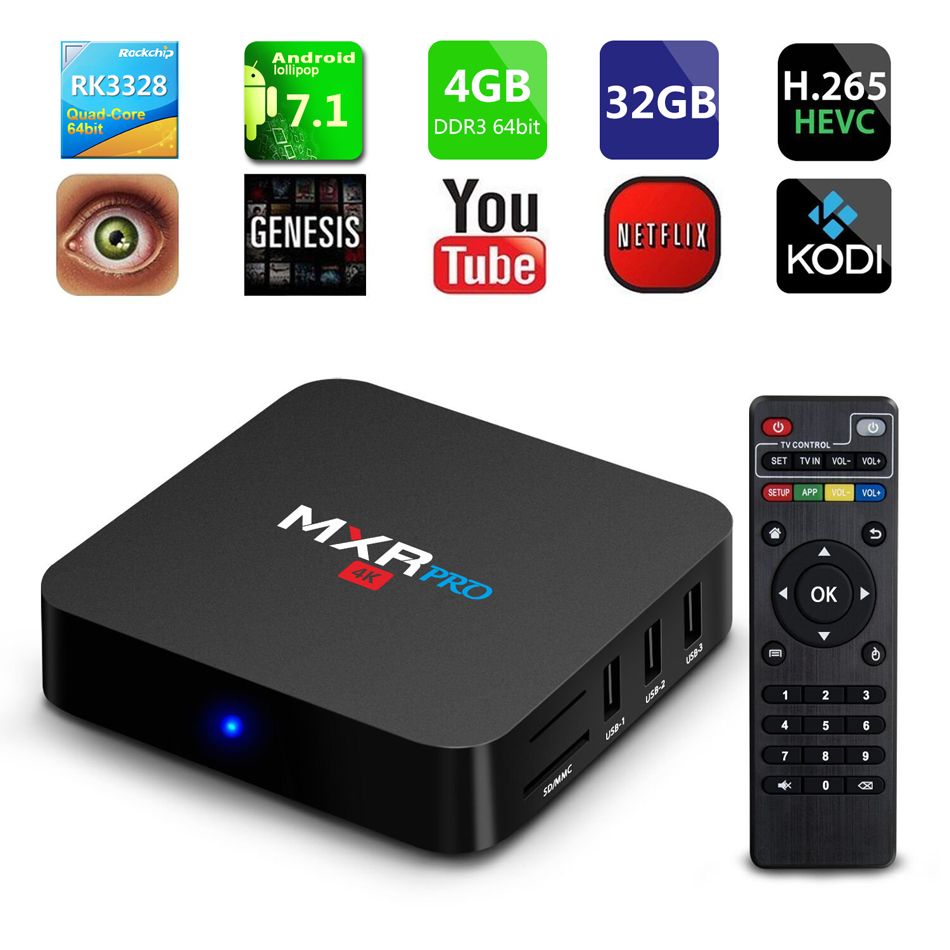 MXR-PRO-RK3328-4GB-RAM-32GB-ROM-Android-71-HDR-10-USB-30-TV-Box-1215931