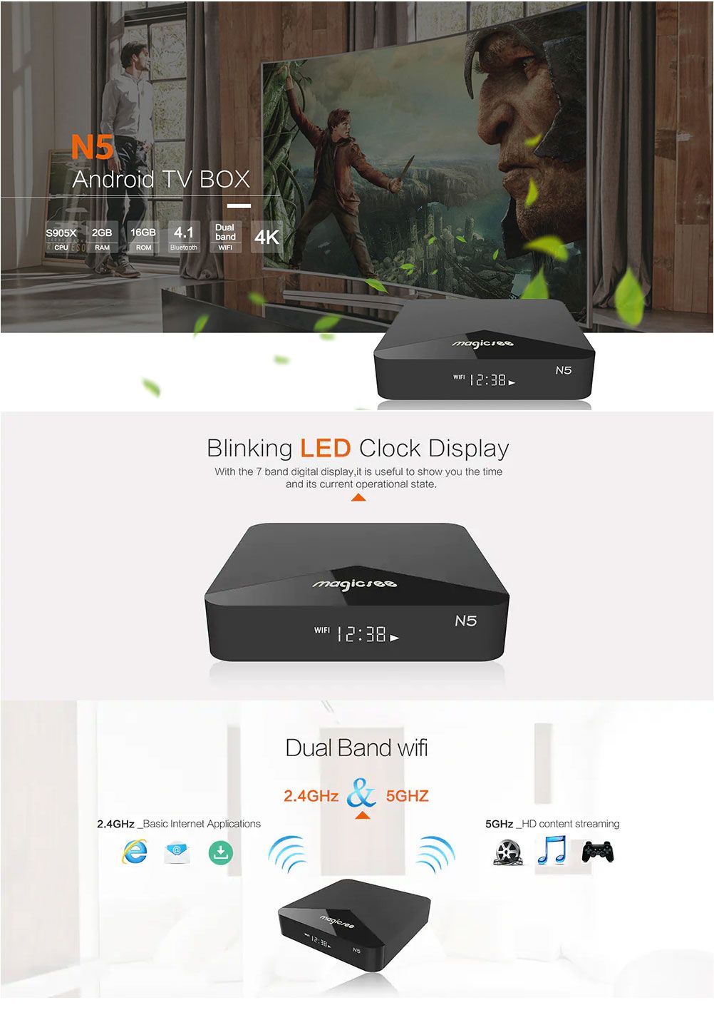 Magicsee-N5-Amlogic-S905X-2GB-DDR3-16GB-5G-WIFI-bluetooth-41-4K-H265-Android-TV-Box-with-Time-Displa-1425553