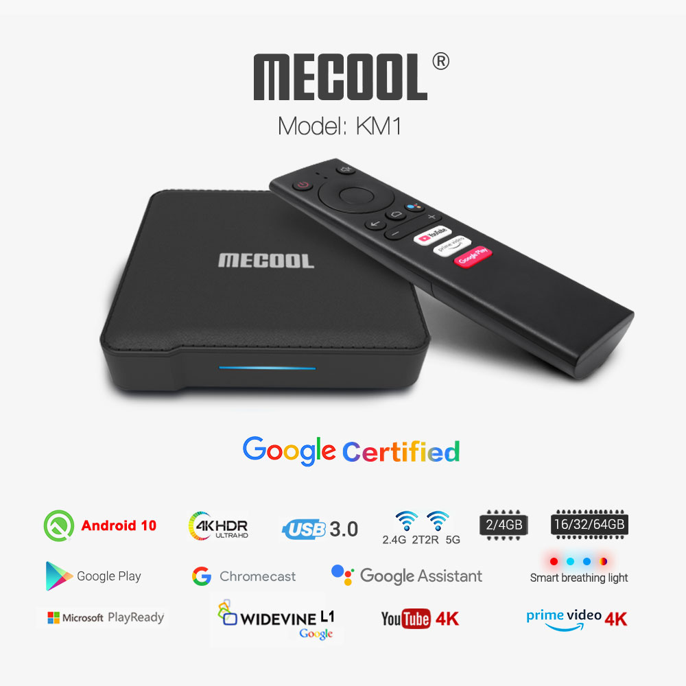 Mecool-KM1-S905X3-ATV-2GB-DDR-RAM-16GB-EMMC-ROM-Android-100-TV-Box-24G-5G-WIFI-bluetooth-42-Google-C-1657289