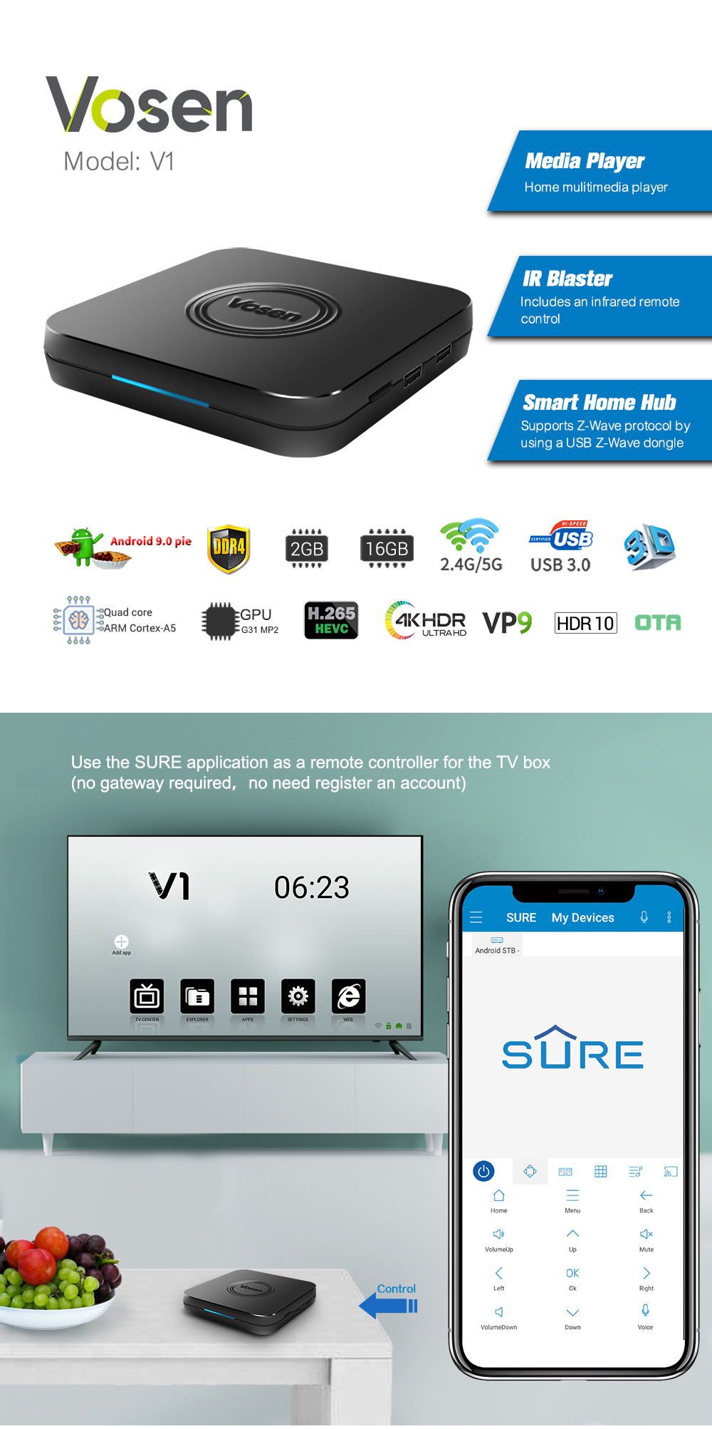 Vosen-V1-Amlogic-S905X2-2GB-DDR4-RAM-16GB-ROM-5G-WIFI-bluetooth-40-Android-90-4K-TV-Box-1488544