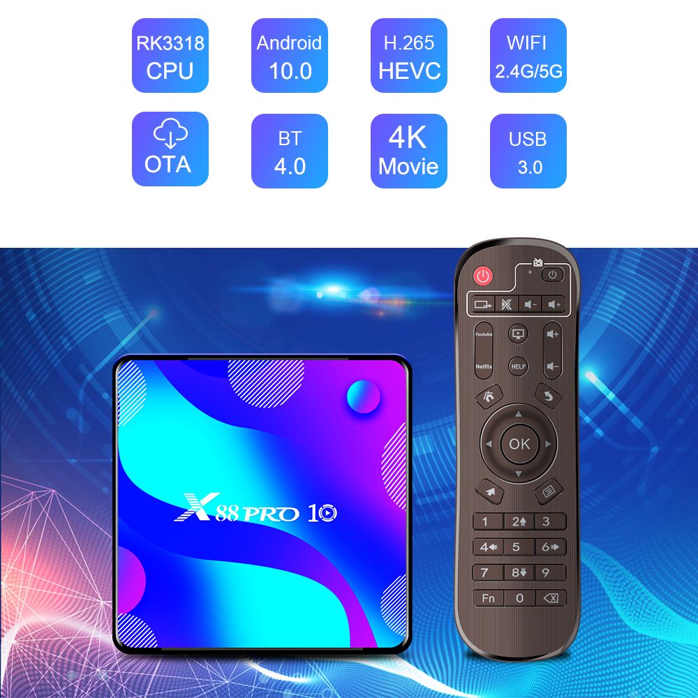 X88-Pro-10-RK3318-Quad-Core-4GB-RAM-32GB-ROM-5G-WIFI-bluetooth-40-Android-100-4K-TV-Box-H265-VP9-for-1672659