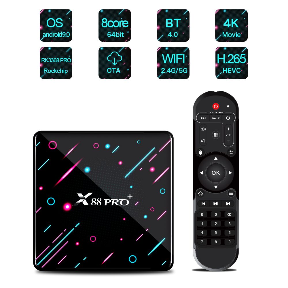 X88-Pro-Plus-RK3368PRO-Octa-core-4GB-RAM-128GB-ROM-5G-WIFI-bluetooth-40-Android-90-H265-VP9-TV-Box-1599840