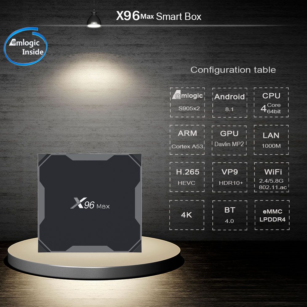 X96-MAX-S905X2-4GB-DDR4-RAM-64GB-ROM-1000M-LAN-50G-WIFI-bluetooth-41-USB30-TV-Box-1362505