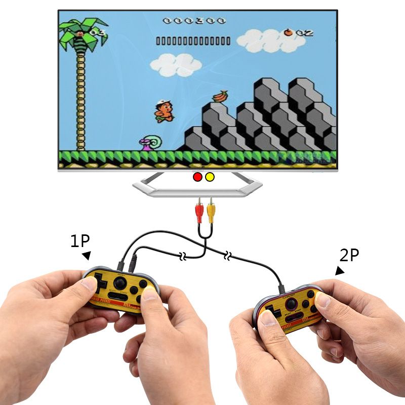 DATA-FROG-FC-8-Bit-Built-in-260-Classic-Games-Mini-TV-Game-Console-Handheld-Game-Players-Support-TV--1663445