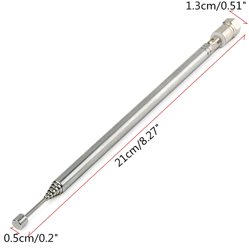 Replacement-F-Connector-Telescopic-Aerial-Antenna-TV-Radio-DAB-AM-FM-7-Section-1280849