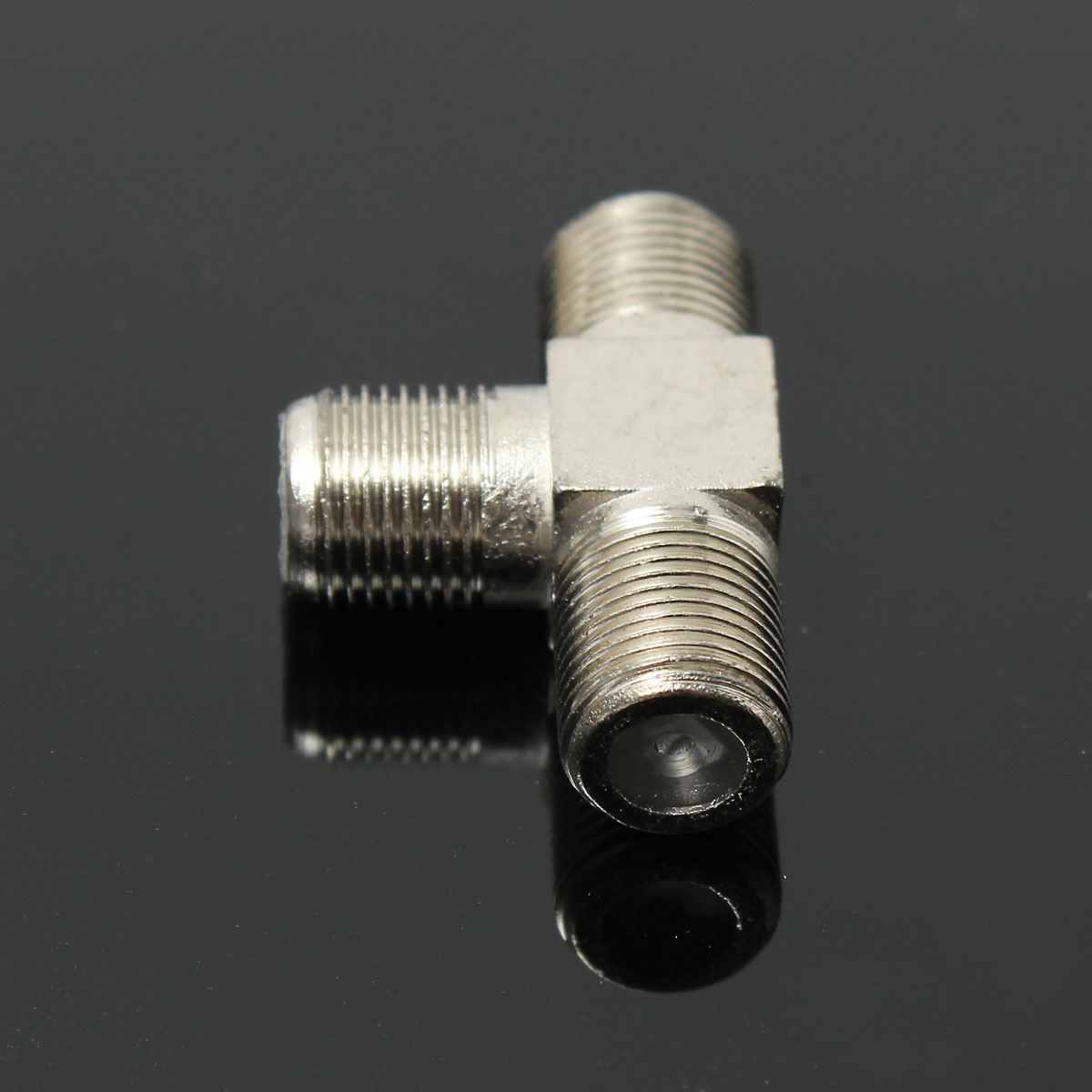 Thread-F-Socket-T-Splitter-Adaptor-Cable-TV-Aerial-Freeview-Virgin-Media-Silver-1129450