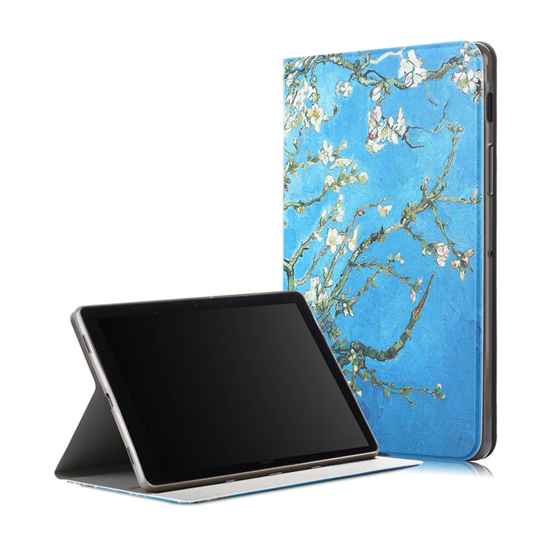 Folio-Stand-Tablet-Case-Cover-for-Samsung-Galaxy-Tab-S5E-105-SM-T720-SM-T725---Apricot-blossom-1520789