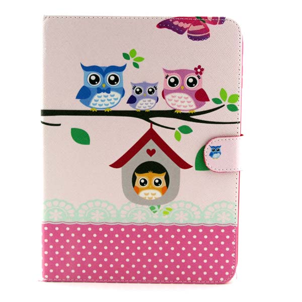Owl-Pattern-Folio-PU-Leather-Case-Folding-Stand-Cover-For-Samsung-T530-942722