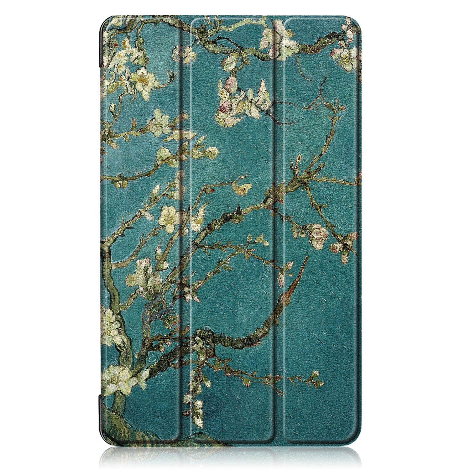 Printing-Tri-Fold-Tablet-Case-for-Samsung-Tab-A-80-2019---Apricot-Blossom-1539914