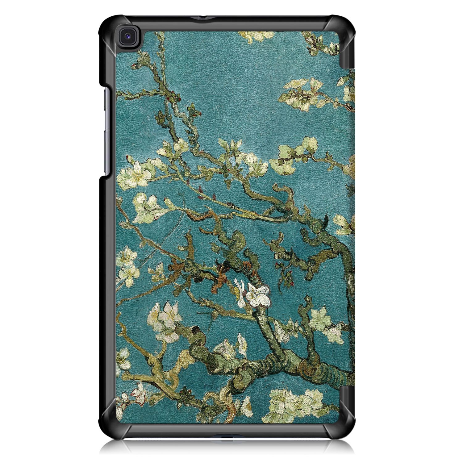 Printing-Tri-Fold-Tablet-Case-for-Samsung-Tab-A-80-2019---Apricot-Blossom-1539914